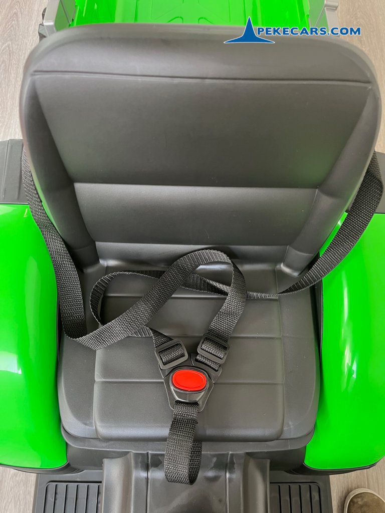 tractor electrico niños peketrac 8100 24v verde