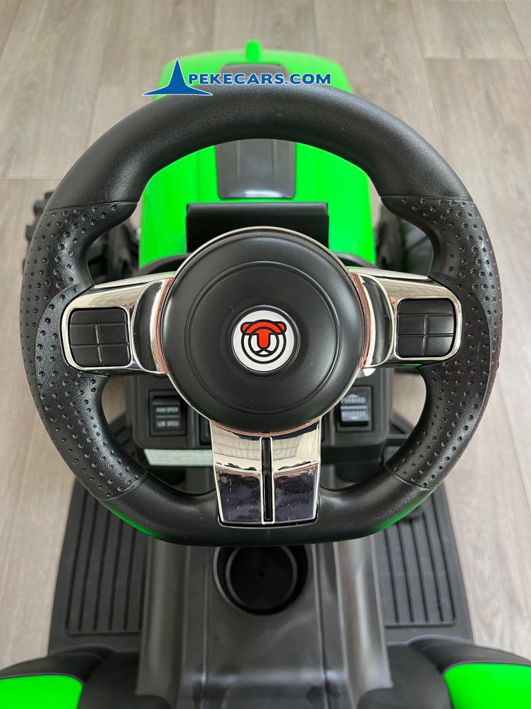 peketrac 8100 24v verde tractores infantiles