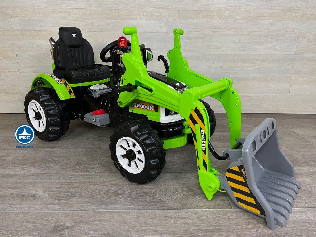 Tractor electrico niños infantil claas style con pala delantera