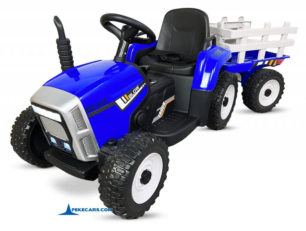 Tractor Eléctrico Peketrac 5100 12V Azul