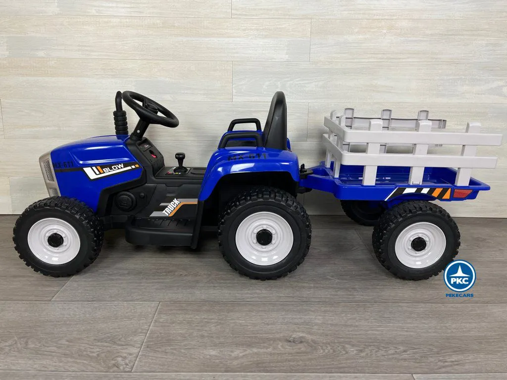tractor bateria 12v Peketrac 5100 12V Azul