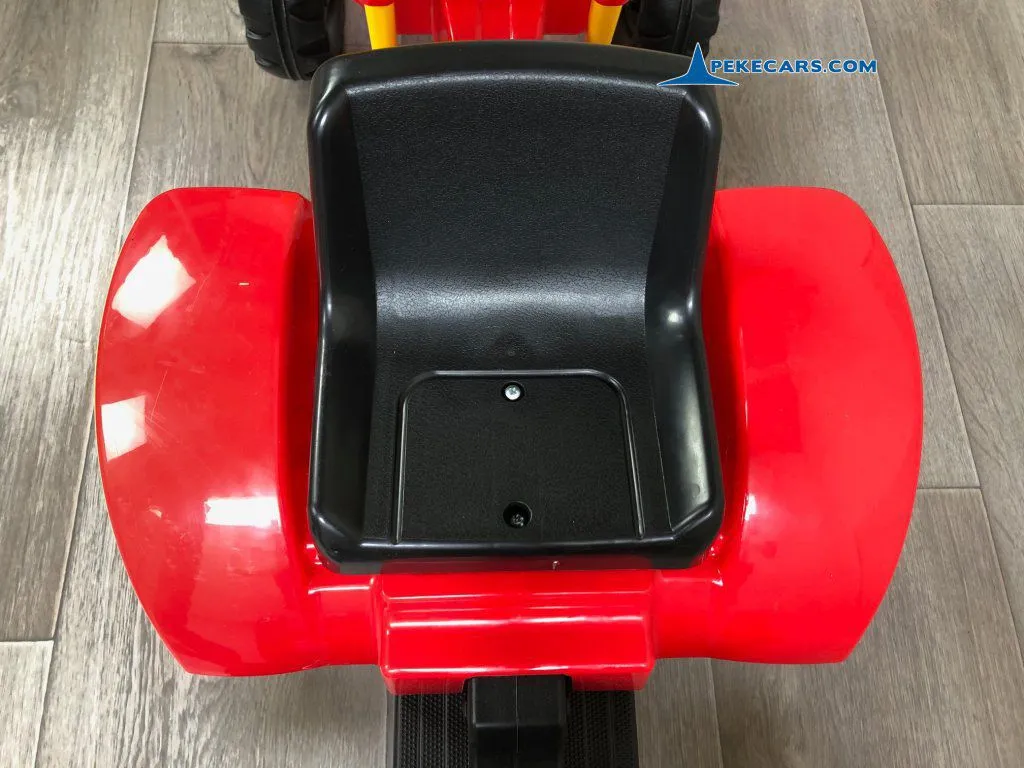 Tractor a pedales 3005 con remolque y pala delantera