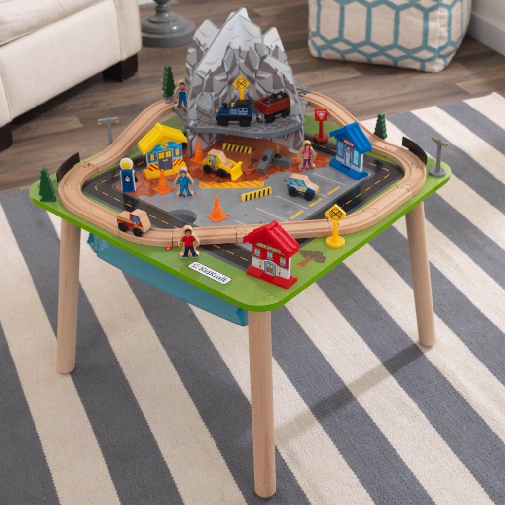 Set Tren de las Montaña Rocosa con mesa