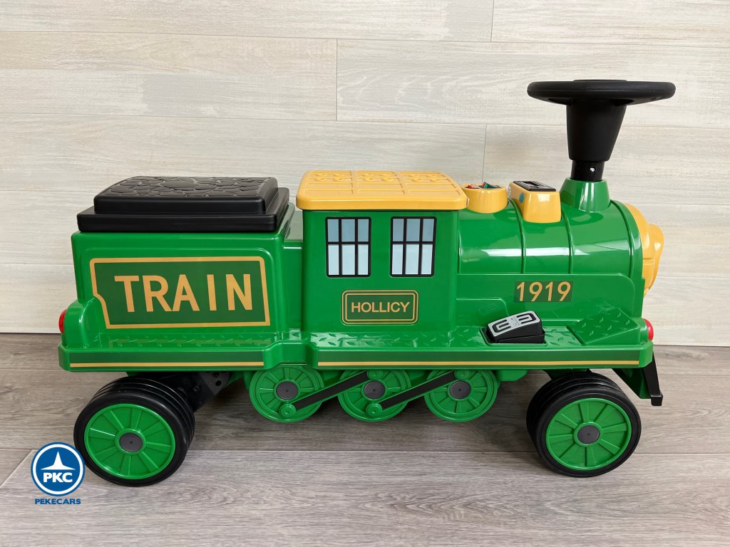 Tren electrico clasico 1919 12V Verde infantil