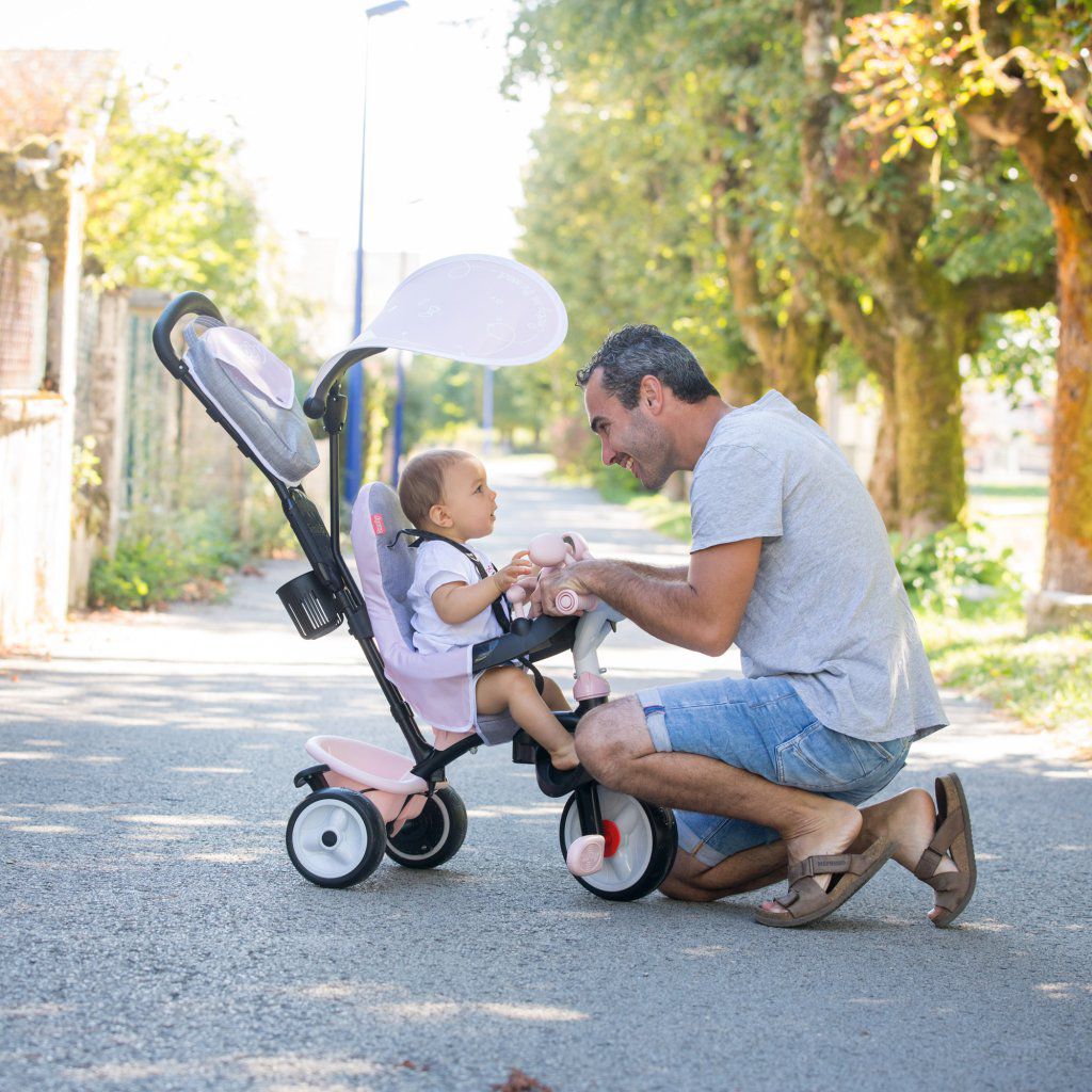 Triciclo Baby Driver Confort Rosa - bebe